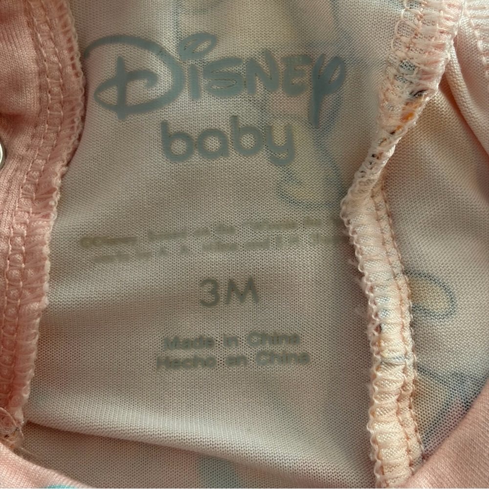 Disney Baby Winnie the Pooh Dress Bundle 3M Pink Rainbow Floral Pooh Girls - Picture 2 of 2